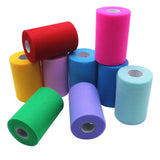 Popxstar 15cm 100Yards Tulle Roll 6inch Baby Shower Tulle Fabric Spool DIY Wedding Birthday Party Backdrop Tutu Skirt Decoration Supplies
