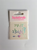Popxstar 5Pcs Bride Team Bridesmaid team temporary tattoo Bachelor Party Sticker Decoration Mariage Bride To Be Bridal Party Supplies,Q