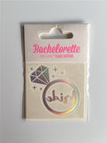 Popxstar 5Pcs Bride Team Bridesmaid team temporary tattoo Bachelor Party Sticker Decoration Mariage Bride To Be Bridal Party Supplies,Q