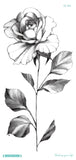 Popxstar   QC Flowers Arms Tattoo Colorful Taty Body Art Waterproof Temporary Tattoo Stickers Rose Fake Tattoo Orchid Tatouage