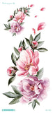 Popxstar   QC Flowers Arms Tattoo Colorful Taty Body Art Waterproof Temporary Tattoo Stickers Rose Fake Tattoo Orchid Tatouage