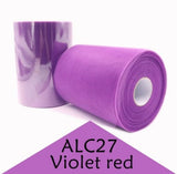 Popxstar 15cm 100Yards Tulle Roll 6inch Baby Shower Tulle Fabric Spool DIY Wedding Birthday Party Backdrop Tutu Skirt Decoration Supplies