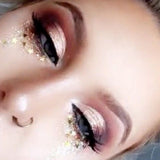 Popxstar 1pack Face Flash Tattoo Festival Party Body Glitter Face Art Tattoo Sticker Eye Decals Eye Shadow Freckles Concealer Dot Pattern