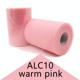 Popxstar 15cm 100Yards Tulle Roll 6inch Baby Shower Tulle Fabric Spool DIY Wedding Birthday Party Backdrop Tutu Skirt Decoration Supplies