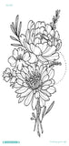Popxstar   QC Flowers Arms Tattoo Colorful Taty Body Art Waterproof Temporary Tattoo Stickers Rose Fake Tattoo Orchid Tatouage
