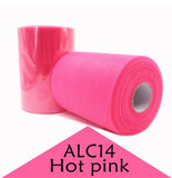 Popxstar 15cm 100Yards Tulle Roll 6inch Baby Shower Tulle Fabric Spool DIY Wedding Birthday Party Backdrop Tutu Skirt Decoration Supplies
