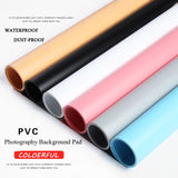 Popxstar Colorful Dualsided Matte Effect PVC Photographic Backdrop Board for Photography Studio Photo Background Waterproof Dustproof Pad