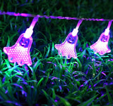Popxstar usb power Little Ghost B style Led Fairy String Light For Halloween Christmas Party Outdoor Decorations