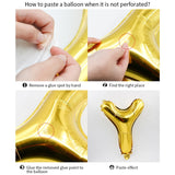 Popxstar 1set 16inch Russian Happy Birthday Letter Foil Balloons Birthday Party Decorations kids gifts Inflatable Air Balls Supplies