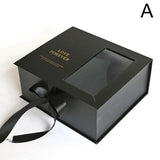 Popxstar Clear Show Window Flower Gift Box Boutique Valentine's Day Flower Case Birthday Gift Package