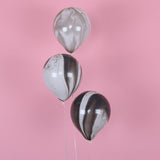 Popxstar New Style 22Inch 4D Agate Color Marble Aluminum Foil Balloons Wedding Birthday Party Decoration Balloon Color Cloud Foil Balloon