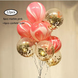Popxstar 1set 16inch Russian Happy Birthday Letter Foil Balloons Birthday Party Decorations kids gifts Inflatable Air Balls Supplies