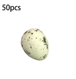 Popxstar 50PCS Children Painting Eggs Toys With Rope Gifts Plastic Hanging Easter Crafts Handmade DIY Toys Fun Kids Birthday Gifts