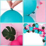 Popxstar 125 Pieces Of Pink Red Green Dots Strawberry Aluminum Mold Balloon Garland Arch Set Baby Shower Girl Birthday Party Decoration