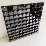 Popxstar 5000pc Shimmer Sequin For Air Activated Panel Wedding Backdrop Background Live Decoration Shimmering Turquoise Mirror Party Wall