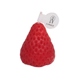 Popxstar Valentine's Day 1PC/4PCS Strawberry Decorative Aromatic Candles Soy Wax Scented Candle for Birthday Wedding Candle