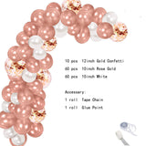 Popxstar Macaron 4D Latex Balloon Arch Garlands  Pink Rustic Wedding Ballons Happy Birthday Decoration Girl Baloon Bride To Be Balon