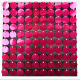 Popxstar 5000pc Shimmer Sequin For Air Activated Panel Wedding Backdrop Background Live Decoration Shimmering Turquoise Mirror Party Wall