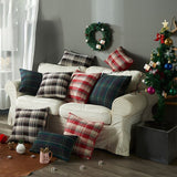 Popxstar Wool knitting plaid sofa cushion cover christmas style pillow cover 30x50/45x45/50x50cm decorative home office hotel car