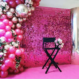 Popxstar Birthday Wedding Party Background Curtain Sequin Backdrop Bridal Shower Decor Baby Shower Sequin Wall Glitter Backdrop Curtain