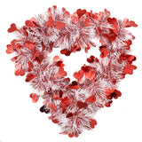 Popxstar 4PC Simulation Madder Garland Hanging Decor Mother's Day Valentine's Day Wedding Garland Window Decor Door Wall Hanging Pieces