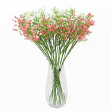 Popxstar 90Heads 52cm Babies Breath Artificial Flowers Plastic Gypsophila DIY Floral Bouquets Arrangement for Wedding Home Decoration