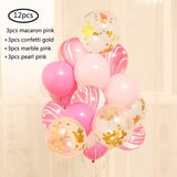 Popxstar 1set 16inch Russian Happy Birthday Letter Foil Balloons Birthday Party Decorations kids gifts Inflatable Air Balls Supplies