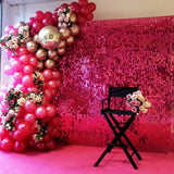 Popxstar 5000pc Shimmer Sequin For Air Activated Panel Wedding Backdrop Background Live Decoration Shimmering Turquoise Mirror Party Wall