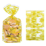 Popxstar 50Pcs Plastic Candy Bag Biscuit Cookie Packing Bags Christmas Gift Birthday Party Decoration Supplies Wedding Favors Baby Shower