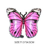Popxstar New Insect Cartoon Butterfly Self-Styled Aluminum Foil Balloon Outdoor Activities Kid Toy Photo Props Birthday Party Decoration