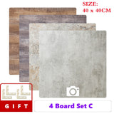 Photo Background Board PVC Watreproof Marble Wood Grain Photography Backdrops Food Cosmetics Photocall Dec for Photo Studio