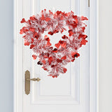 Popxstar 4PC Simulation Madder Garland Hanging Decor Mother's Day Valentine's Day Wedding Garland Window Decor Door Wall Hanging Pieces