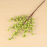 Popxstar 5 Fork Single Red Berry DIY Christmas Decorations For Home Wedding Party Decoration Artificial Flower Berry Fake Flower Branch