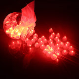 4000 Pcs/ Lot Round RGB Led Flashing Ball Lamps White Balloon Lights for Christmas Party Wedding Decoration Shipping by DHL New