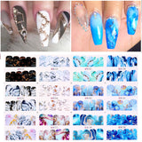 Popxstar spring centerpiece ideas short square acrylic nails spring dip nails Harunouta 12Pcs Sweet Love Heart Nail Water Decals Valentines Manicure Letter Flower Leaf Sliders for Nails Accessories