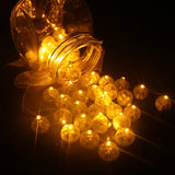 4000 Pcs/ Lot Round RGB Led Flashing Ball Lamps White Balloon Lights for Christmas Party Wedding Decoration Shipping by DHL New