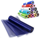 Sheer Organza Roll 25M x 29cm Fabric DIY Wedding Gold Party Chair Sash Bows Table Runner Swag Halloween Party Shower Decoration