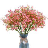 Popxstar 90Heads 52cm Babies Breath Artificial Flowers Plastic Gypsophila DIY Floral Bouquets Arrangement for Wedding Home Decoration