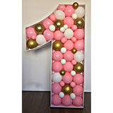 2Popxstar  Letter Heart A-z 40inch Big Balloon Number Mosaic 0-9 Happy Birthday Wedding Party Decoration Baby Shower Large Figure Globo DIY