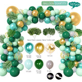 Popxstar Jungle Safari Birthday Party Balloon Garland Arch Kit Animal Balloons for Kids Boys Birthday Party Baby Shower Decorations