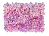 Popxstar 1PC 40x60cm Artificial Flower Wall Wedding Decoration flower mats Rose Fake Flowers Artificial Decorations flower Panels