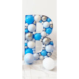 2Popxstar  Letter Heart A-z 40inch Big Balloon Number Mosaic 0-9 Happy Birthday Wedding Party Decoration Baby Shower Large Figure Globo DIY