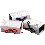 Popxstar Green/Red/Blue Gift Box Birthday Party Wedding Baby Shower Packaging  Chocolate Cookies Cake Boxes Decoration With Ribbon