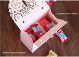 Popxstar 20 pcs/lot  Wedding Candy Box Candy Bag Wedding Portable Gift Decor Box Sweet Love Candy Box Party Supplies Paper Gift Boxes Bag