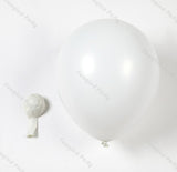 Popxstar 141pcs Macaron Purple Wedding Balloon Garland White Chrome Silver Balloons Arch Kit Valentine's Day Anniversary Birthday Decor