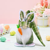 Popxstar Carrot Rabbit Faceless Dwarf Elf Doll Bunny Ester Party Westeren Happy Easter Decor For Home Kids Easter Rabbit Toy Gifts Favor