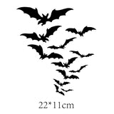 Popxstar Halloween Demon Eyes Patch Clothing Thermoadhesive Patches on Clothes Pumpkin Bat Iron-on Transfers Punk Stickers for T-shirts