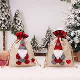 Popxstar Santa Claus Christmas Tree Gift Bags Merry Christmas Candy Gift Bag Christmas Decorations for Home Navidad New Year