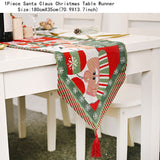 Popxstar New Year Latest Santa Claus Gnome Dolls Table Runner Natal Noel Deco Christmas Decorations for Home Xmas Navidad Gifts