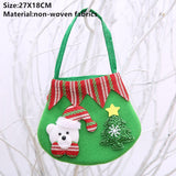 Popxstar Santa Claus Christmas Tree Gift Bags Merry Christmas Candy Gift Bag Christmas Decorations for Home Navidad New Year